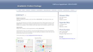 
                            2. Contact - Academic Endocrinology