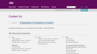 
                            8. Contact Ally Dealer Services | Ally Auto