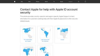 
                            4. Contact Apple for help with Apple ID account security - Apple ...