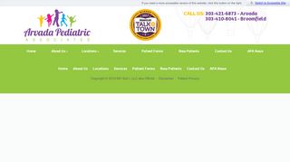 
                            5. Contact - Arvada Pediatric Associates - Pediatrics for Family ...