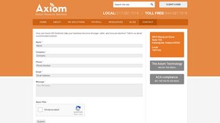 
                            4. Contact | Axiom HR Solutions
