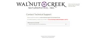 
                            3. Contact Cerbo Technical Support - Walnut Creek Naturopathic's ...