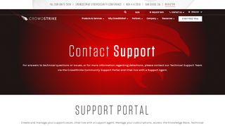 
                            2. Contact CrowdStrike Support | CrowdStrike