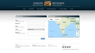 
                            4. Contact - Dabang Recharge