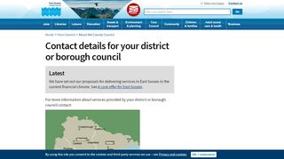 
                            6. Contact details for your district or borough council – East Sussex ...