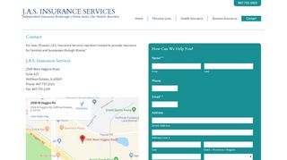 
                            5. Contact - JAS Insurance Services