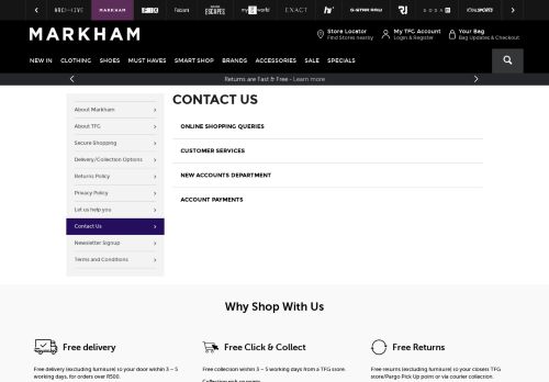 
                            8. Contact Markham