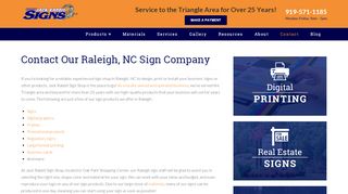 
                            6. Contact Our Raleigh Sign Shop | Jack Rabbit Signs ...