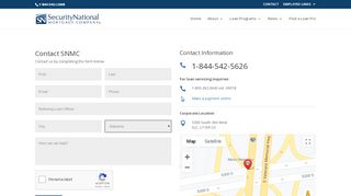 
                            2. Contact SNMC | Security National Mortgage Company