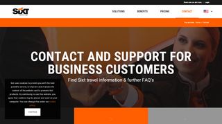 
                            10. Contact & Support for Corporate Business Customers | Sixt ...