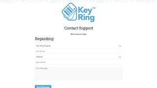 
                            2. Contact Support - Key Ring App