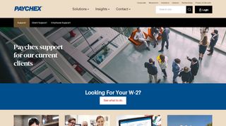 
                            2. Contact Support - Support | Paychex