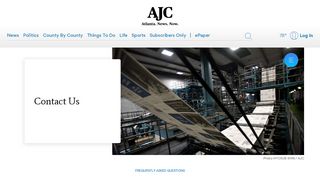 
                            2. Contact the AJC | How to contact The Atlanta Journal ...