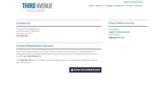 
                            3. Contact - Third Avenue Management