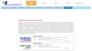 
                            9. Contact Top 10 placement consultants in Bhopal