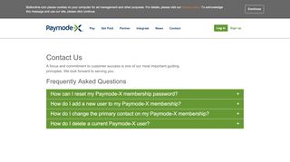 
                            2. Contact us about Payment Automation | Paymode-X