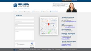 
                            5. Contact Us | Affiliated Monitoring