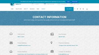 
                            9. Contact us - Affinity Health