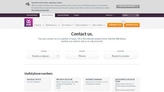 
                            4. Contact Us-AIB - Business Banking, Business Online …