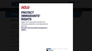 
                            5. Contact Us | American Civil Liberties Union