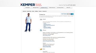 
                            9. Contact Us - Auto and Home Insurance Quotes from Kemper Direct ...