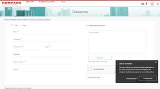 
                            7. Contact us - ca.solutions.kompass.com