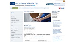 
                            4. Contact Us - Day Kimball Healthcare