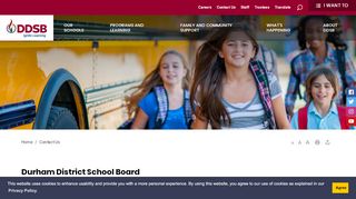 
                            7. Contact Us - DDSB - Durham District School Board