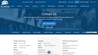 
                            3. Contact us Florida Homeowner Insurance Olympus Insurance