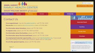 
                            4. Contact Us | Infant Welfare Society of Chicago