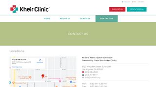 
                            2. Contact Us - KHEIR CLINIC