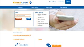 
                            9. Contact Us | National General Insurance