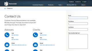 
                            5. Contact Us - Nationwide Advisory Solutions - Jefferson National