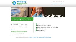 
                            9. Contact Us - New Jersey | Providers – Amerigroup