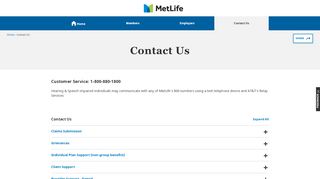 
                            4. Contact Us | Safeguard - MetLife