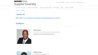 
                            3. Contact Us | Time Warner Supplier Diversity