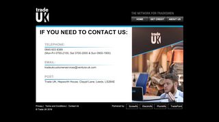 
                            7. Contact Us - Trade UK