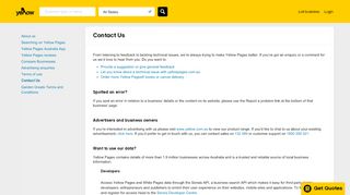 
                            6. Contact Us | Yellow Pages®