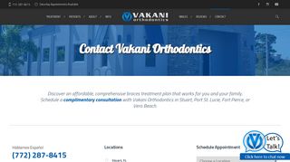 
                            9. Contact Vakani Orthodontics | Stuart FL Port St Lucie Fort ...