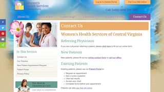 
                            6. Contact Women's Health Services of Central Virginia