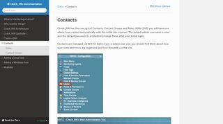 
                            6. Contacts — Check_MK Documentation documentation