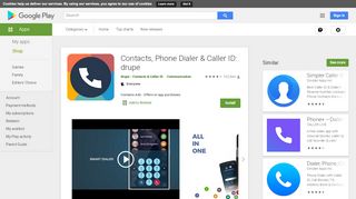 
                            9. Contacts, Phone Dialer & Caller ID: drupe - Apps on Google ...