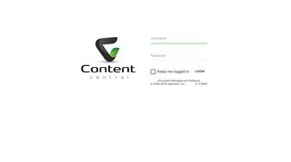 
                            3. Content Central Login - Ademero