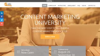 
                            3. Content Marketing University