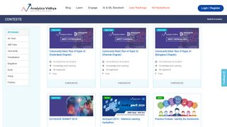 
                            6. Contests | Analytics Vidhya