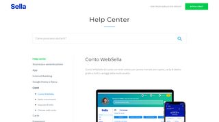 
                            4. Conto WebSella | Help Center - Banca Sella