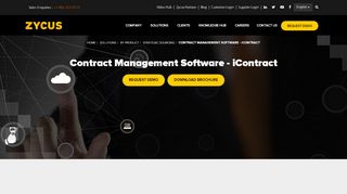 
                            7. Contract Management Software - iContract | Zycus