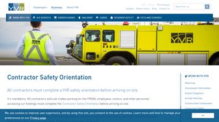 
                            4. Contractor Safety Orientation | YVR