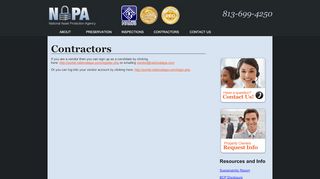 
                            3. Contractors | National Asset Protection Agency