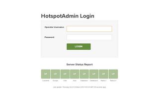 
                            7. Control Center Login - hotspotadmin.com